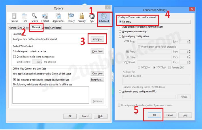 Reset proxy settings for tamilrockers unblock