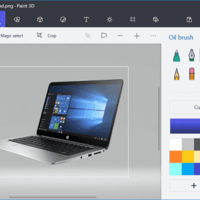 background transparent in paint 3d
