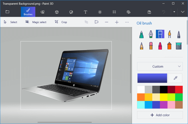 Get to know about how to make background transparent in paint 3D