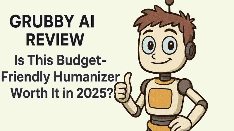 Grubby AI Review: Is This Budget-Friendly Humanizer Worth It in 2025?