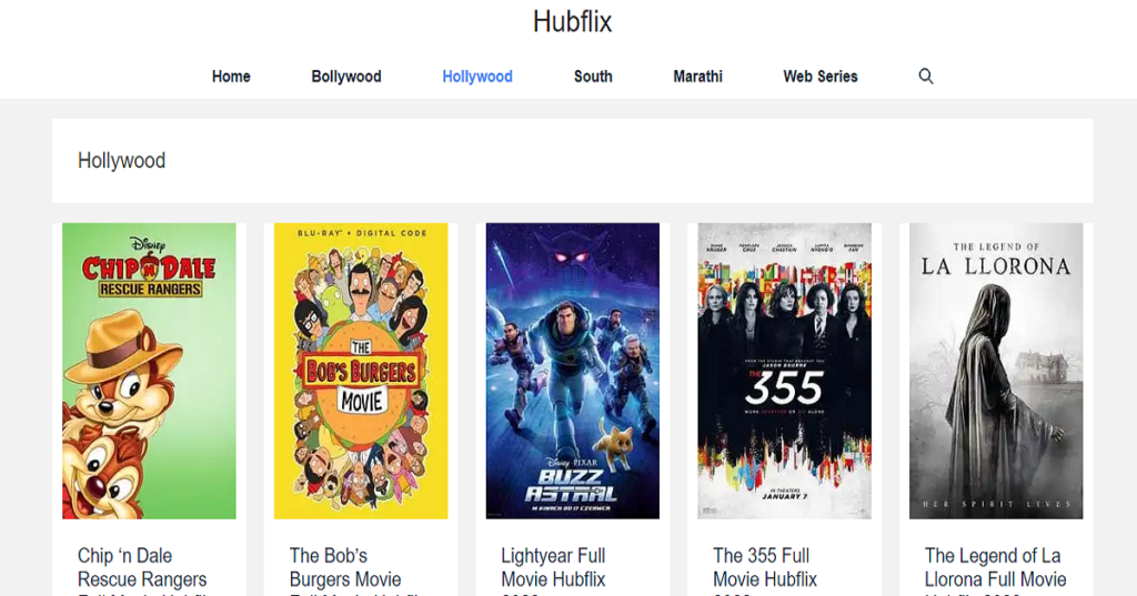 Hubflix Latest Hollywood Movies