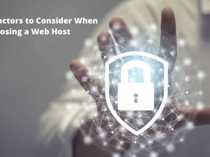 7 Security Factors to Consider When Choosing a Web Host