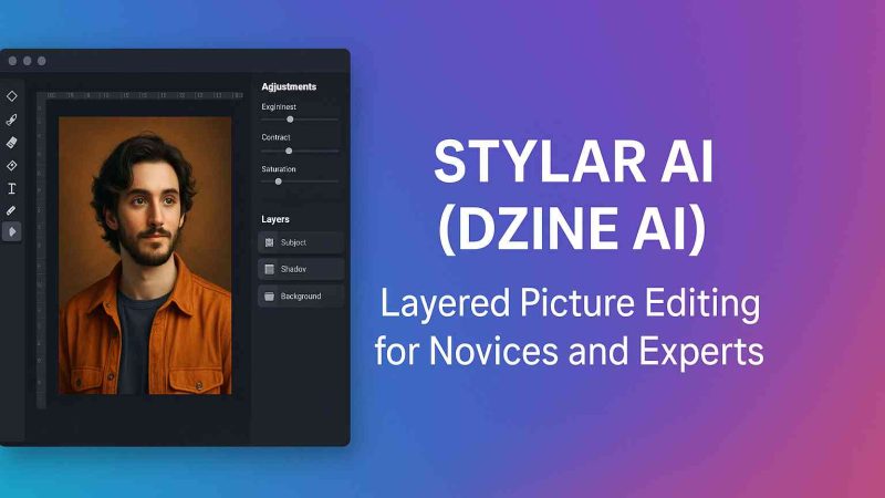 Stylar AI (Dzine AI): Layered Picture Editing for Novices and Experts 