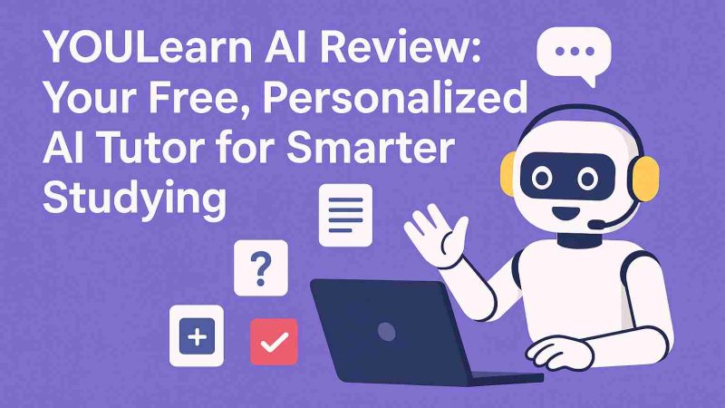 YouLearn AI Review: Your Free, Personalized AI Tutor for Smarter Studying