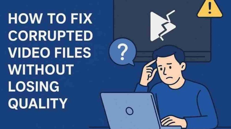 How to Fix Corrupted Video Files Without Losing Quality [2026 Guide]