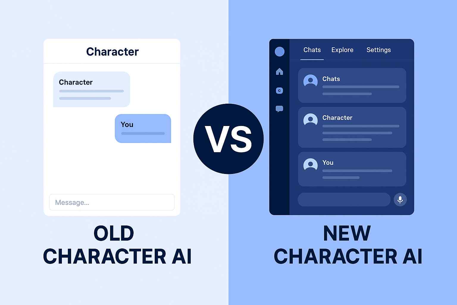Old Character AI vs New Character AI: What Changed?