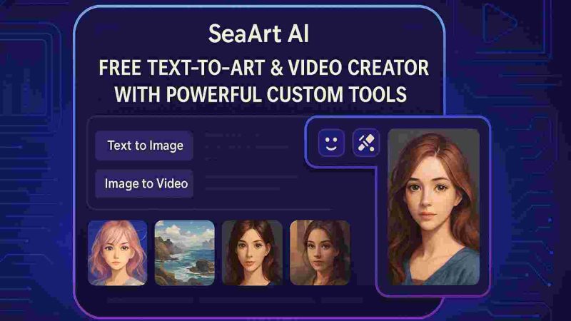 SeaArt AI: Free Text‑to‑Art & Video Creator with Powerful Custom Tools