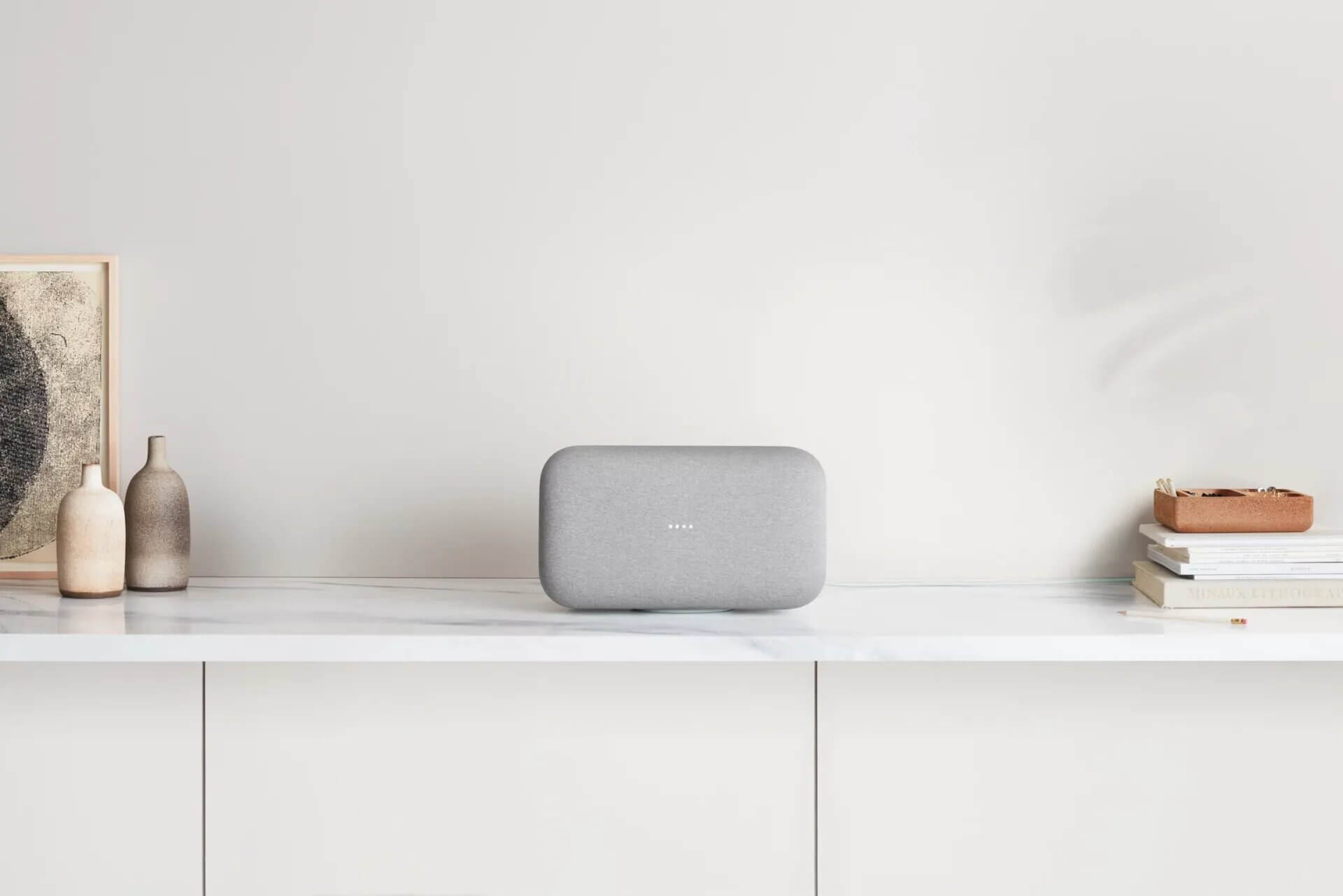 Google Home Max in White Review and Features