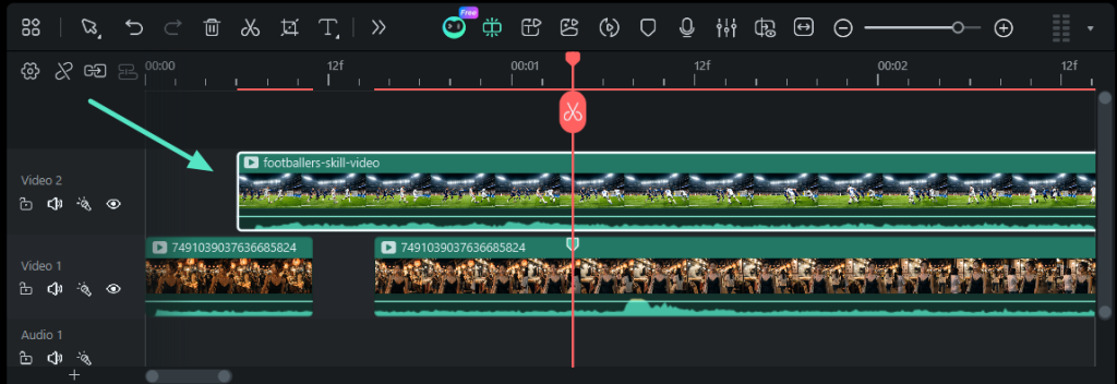 build-layered-video-pc add b roll footage