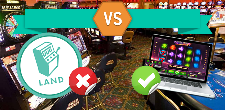 Huge fan of gambling? Here are some reasons why online gambling dominate over land based casinos