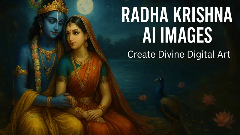 “Radha Krishna AI Images: How to Create, Use & Rank Your Divine Visuals”