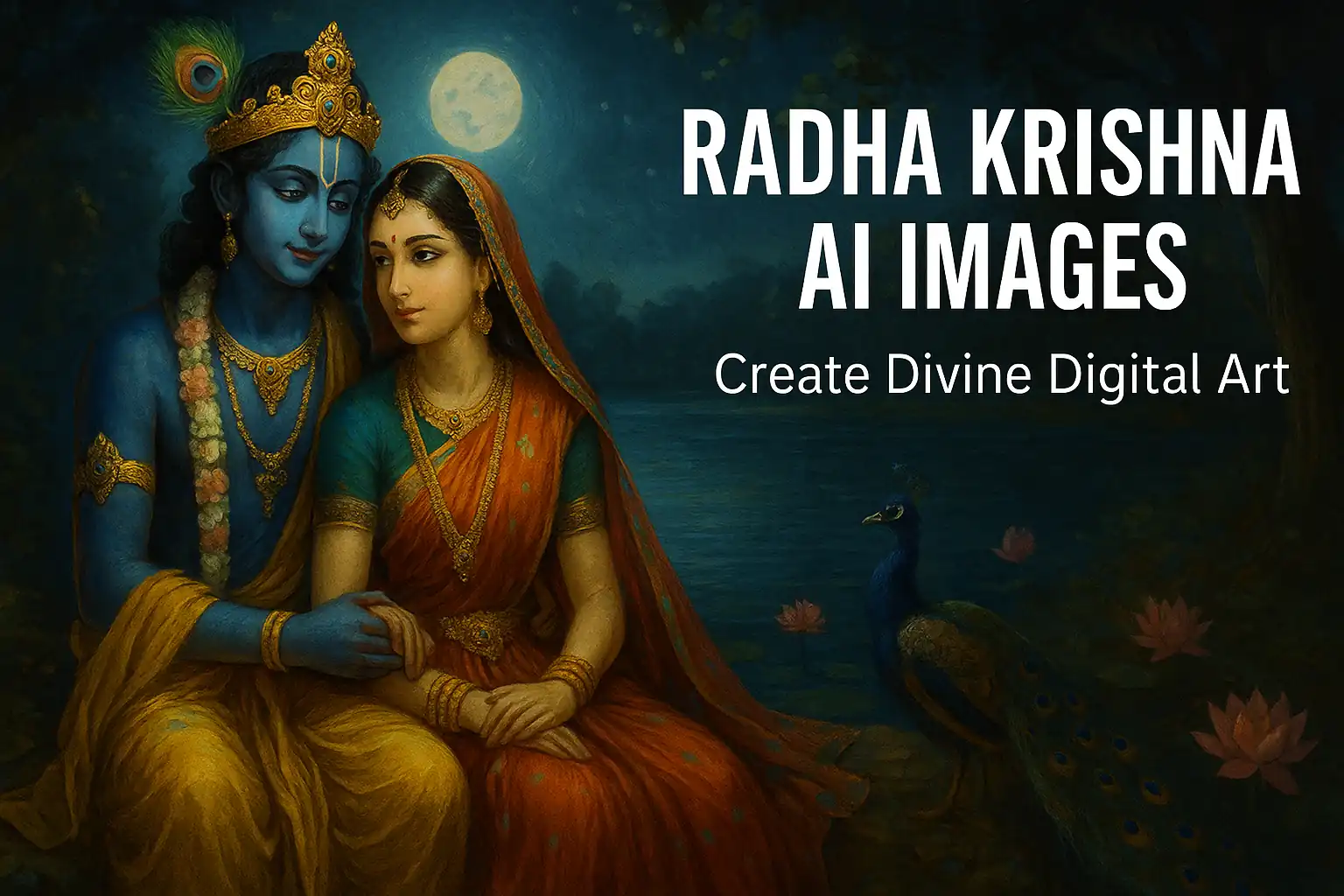 “Radha Krishna AI Images: How to Create, Use & Rank Your Divine Visuals”