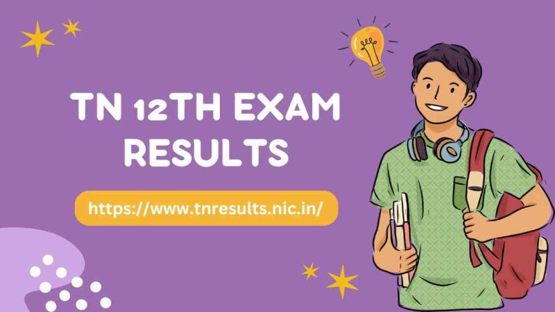 TN 12th Exam Results and Download Information in 2024