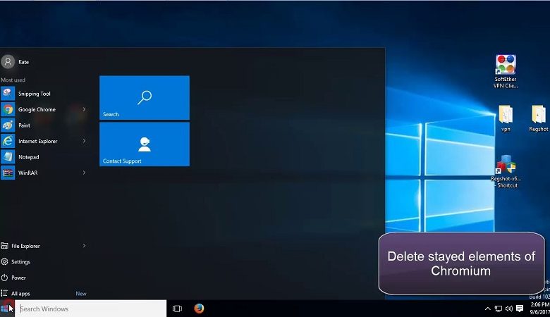 uninstall chromium